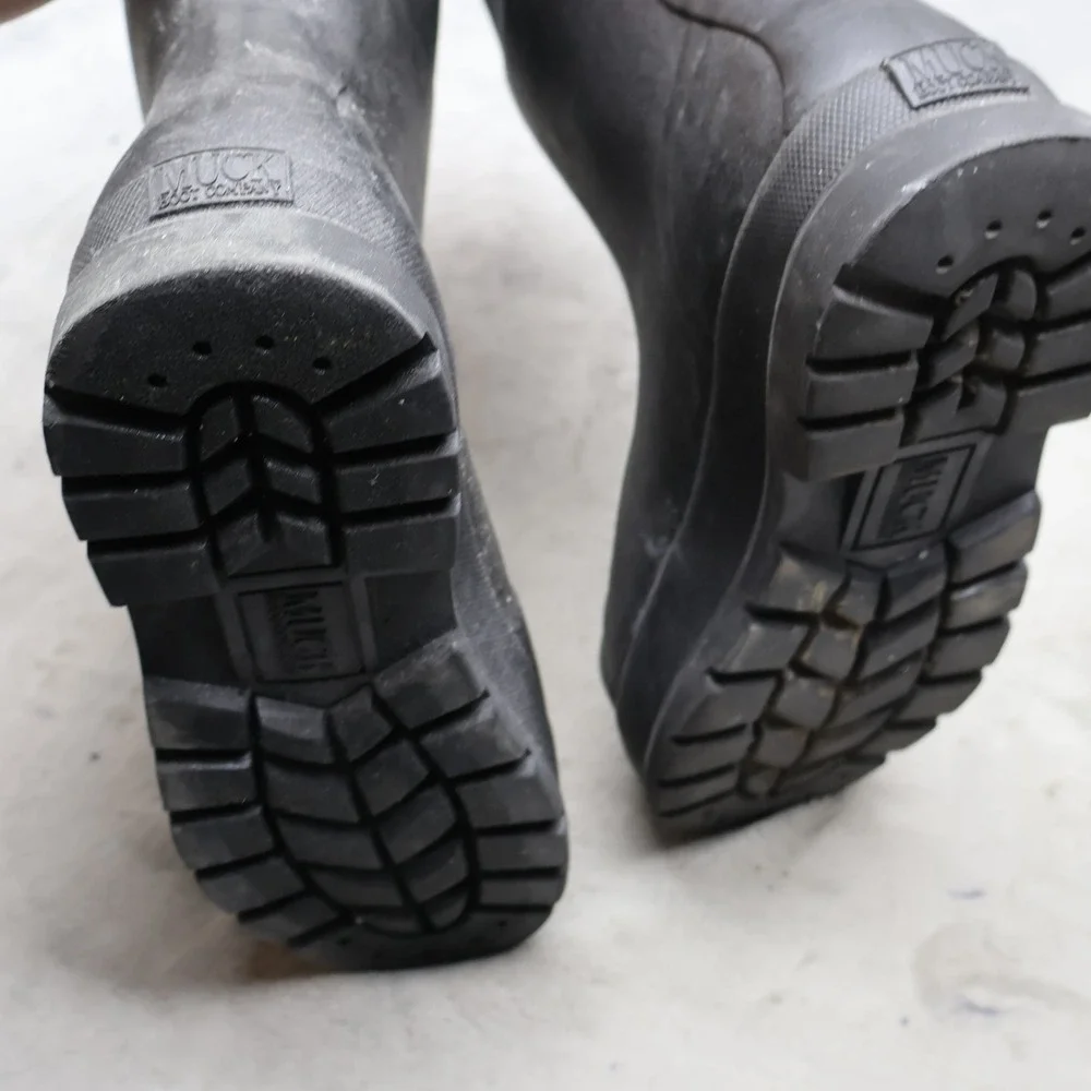 Muck Mens 6M Work Boots Black Chore Classic 16